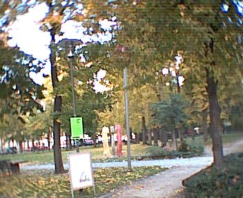 There's sculpture all over the place